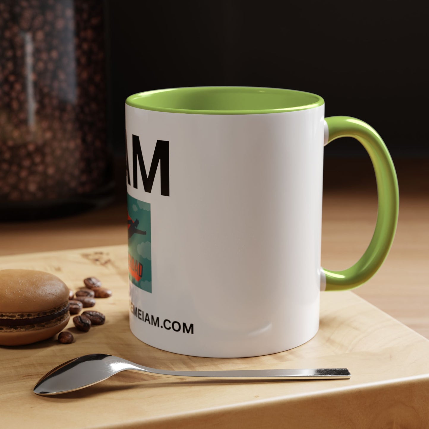 I AM Duper Dad Inspirational Accent Coffee Mug - 11/15oz