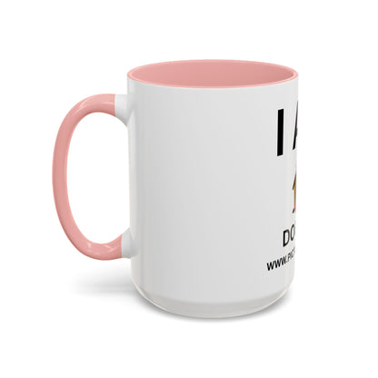 I AM Dog Dad Inspirational Accent Coffee Mug - 11/15oz