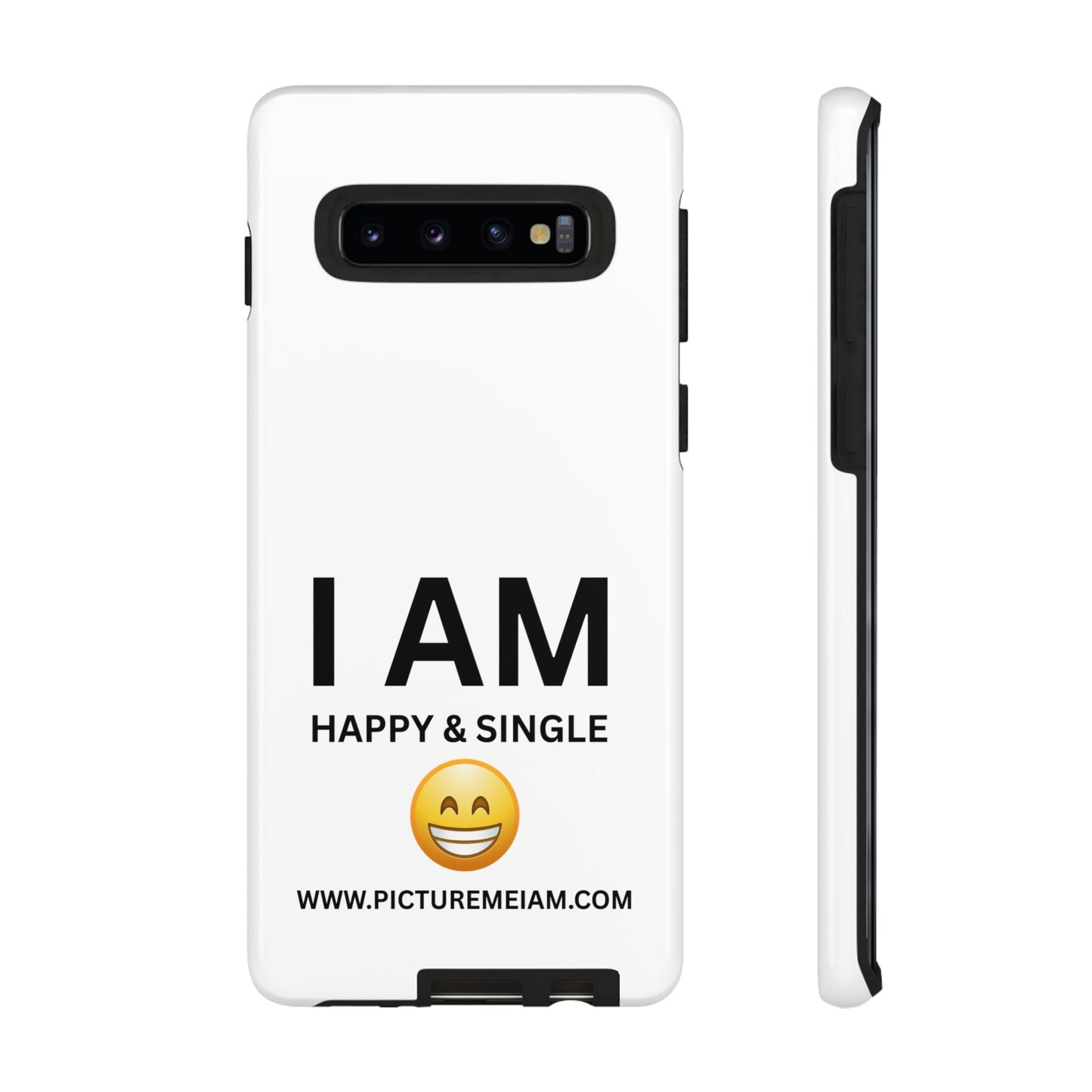 I AM Happy & Single Tough Cases