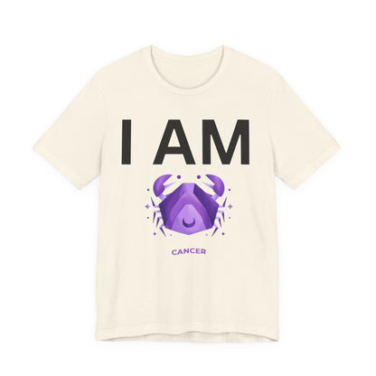 I AM Cancer Unisex Short Sleeve Tee
