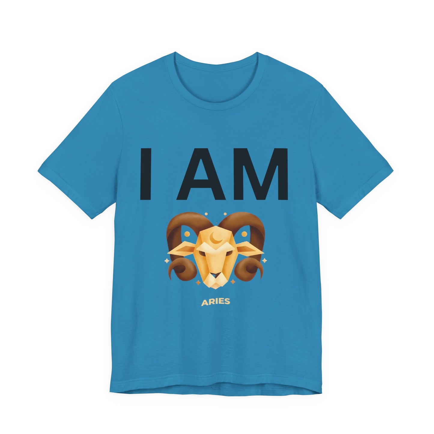I AM Aries Unisex Short Sleeve Tee