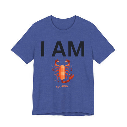 I AM Scorpio Unisex Short Sleeve Tee
