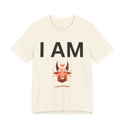 I AM Capricorn Unisex Short Sleeve Tee