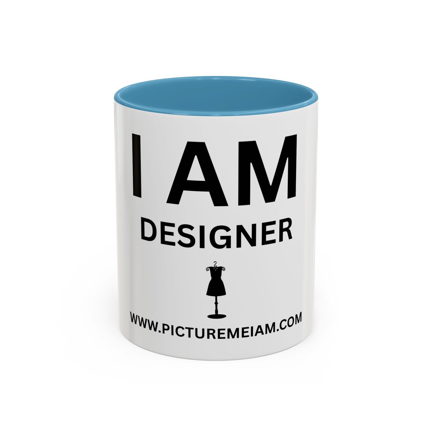 I AM Designer Inspirational Accent Coffee Mug - 11/15oz