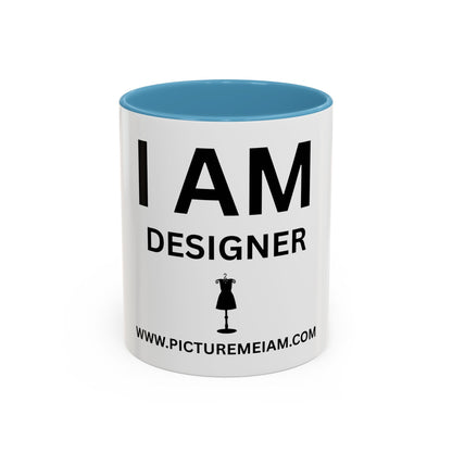 I AM Designer Inspirational Accent Coffee Mug - 11/15oz