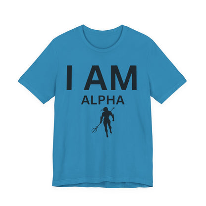I AM Alpha Men Short Sleeve Tee