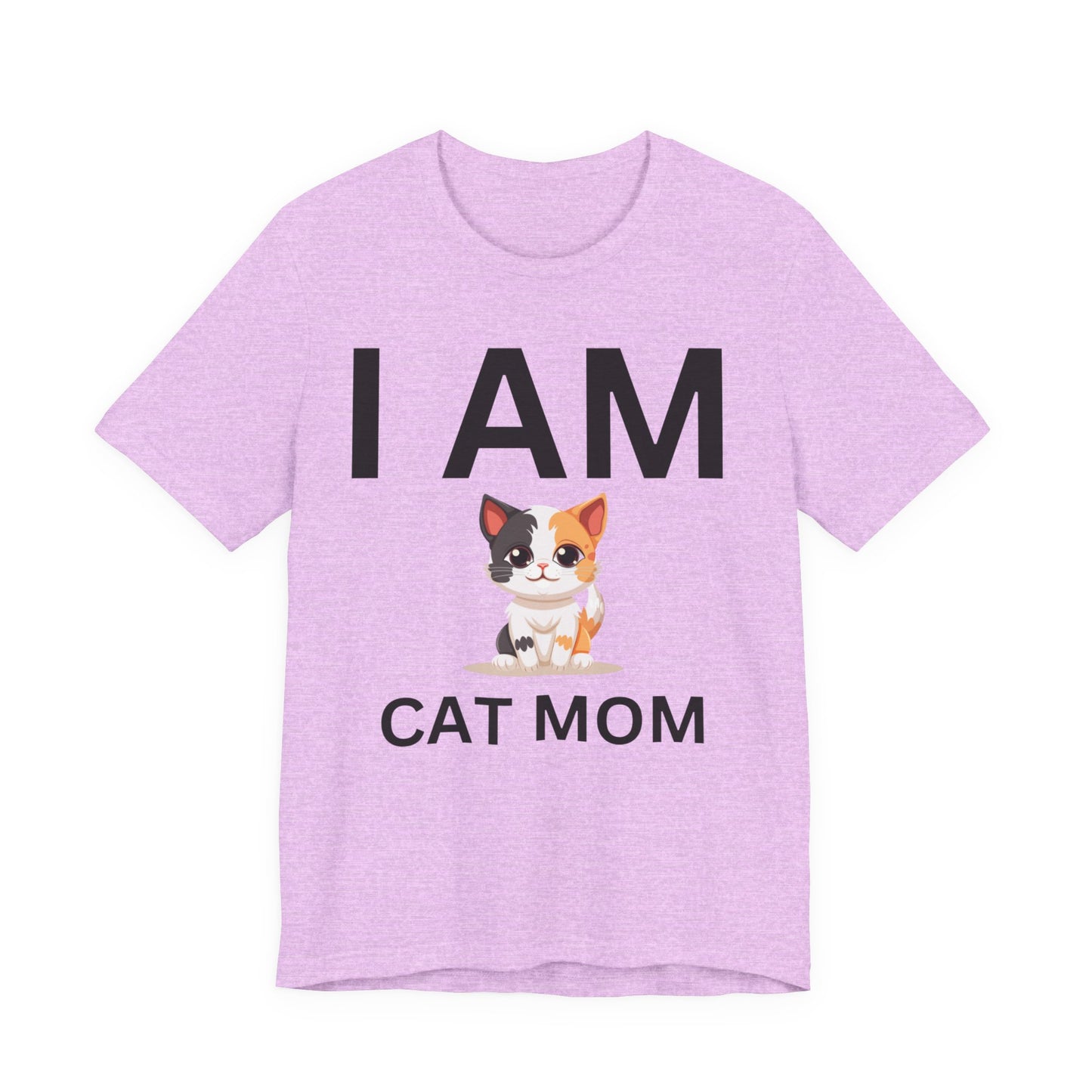 I AM Cat Mom Short Sleeve Tee