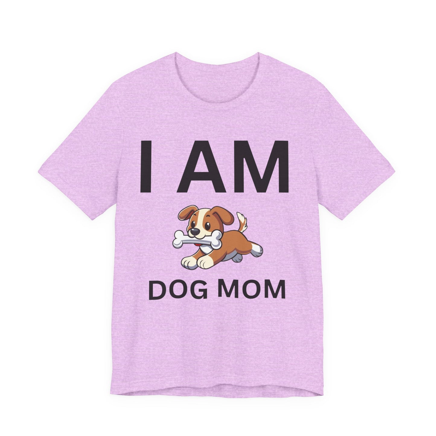 I AM Dog Mom Short Sleeve Tee