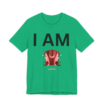 I AM Gemini Unisex Short Sleeve Tee