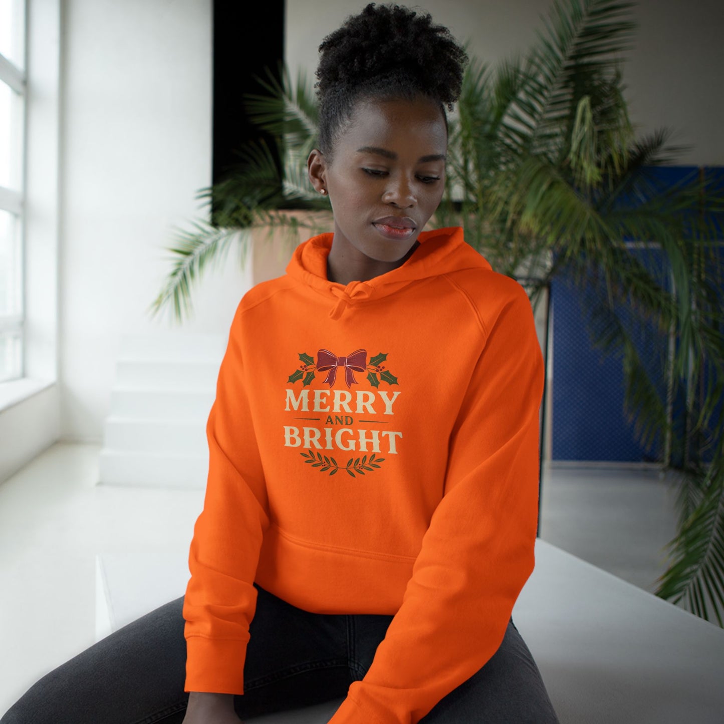 Merry and Bright Holiday Hoodie