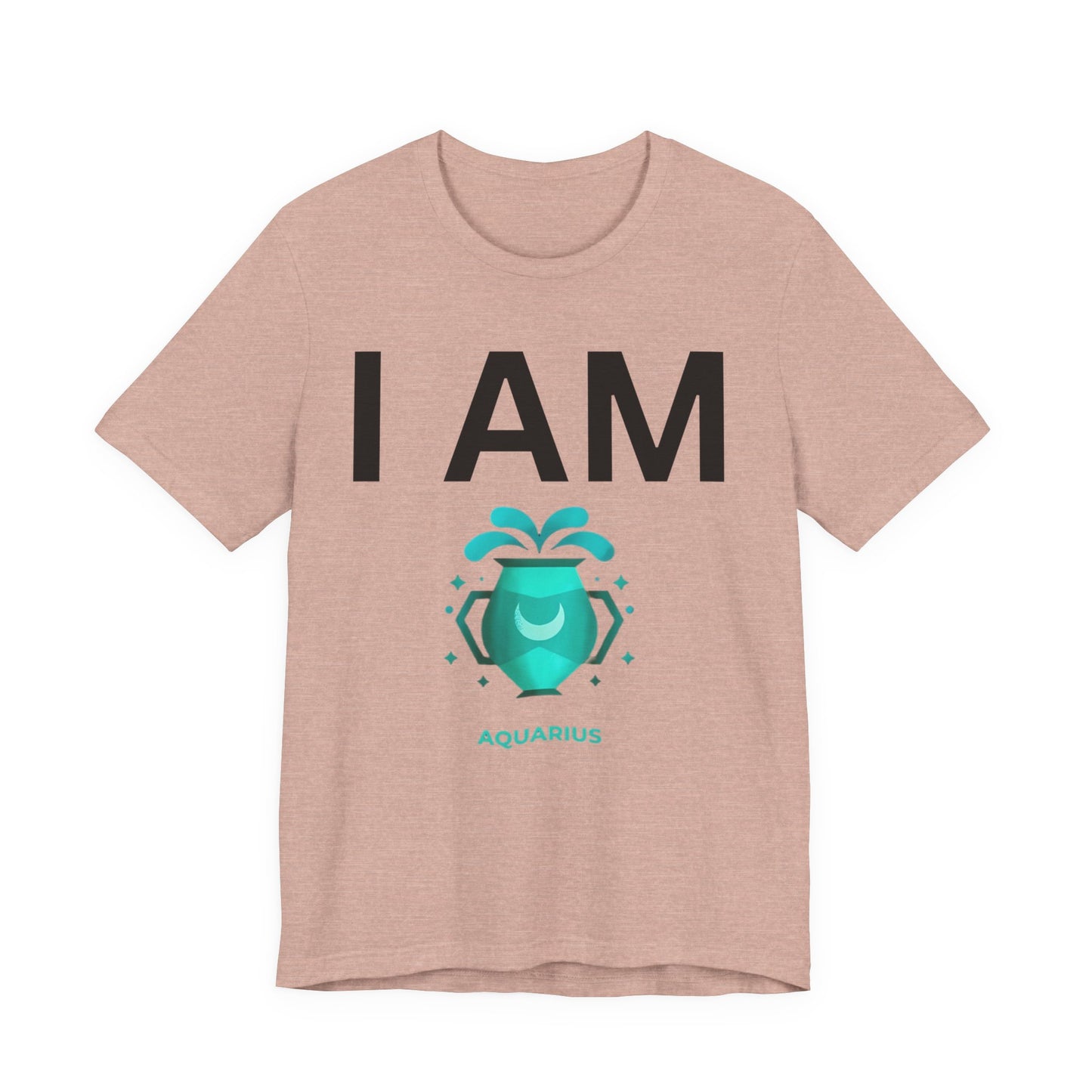 I AM Aquarius Unisex Short Sleeve Tee