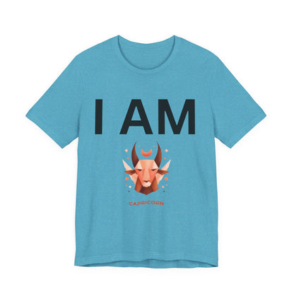 I AM Capricorn Unisex Short Sleeve Tee