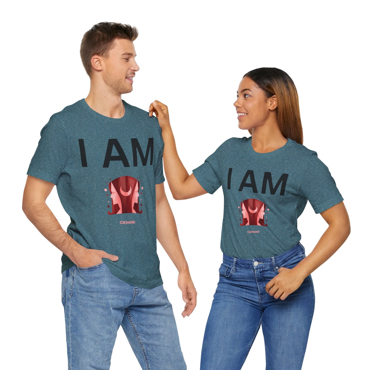 I AM Gemini Unisex Short Sleeve Tee