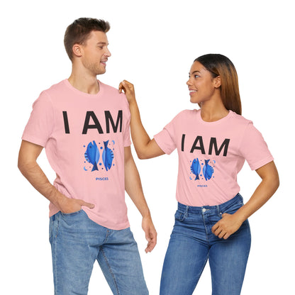 I AM Pisces Unisex Short Sleeve Tee