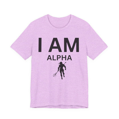 I AM Alpha Men Short Sleeve Tee