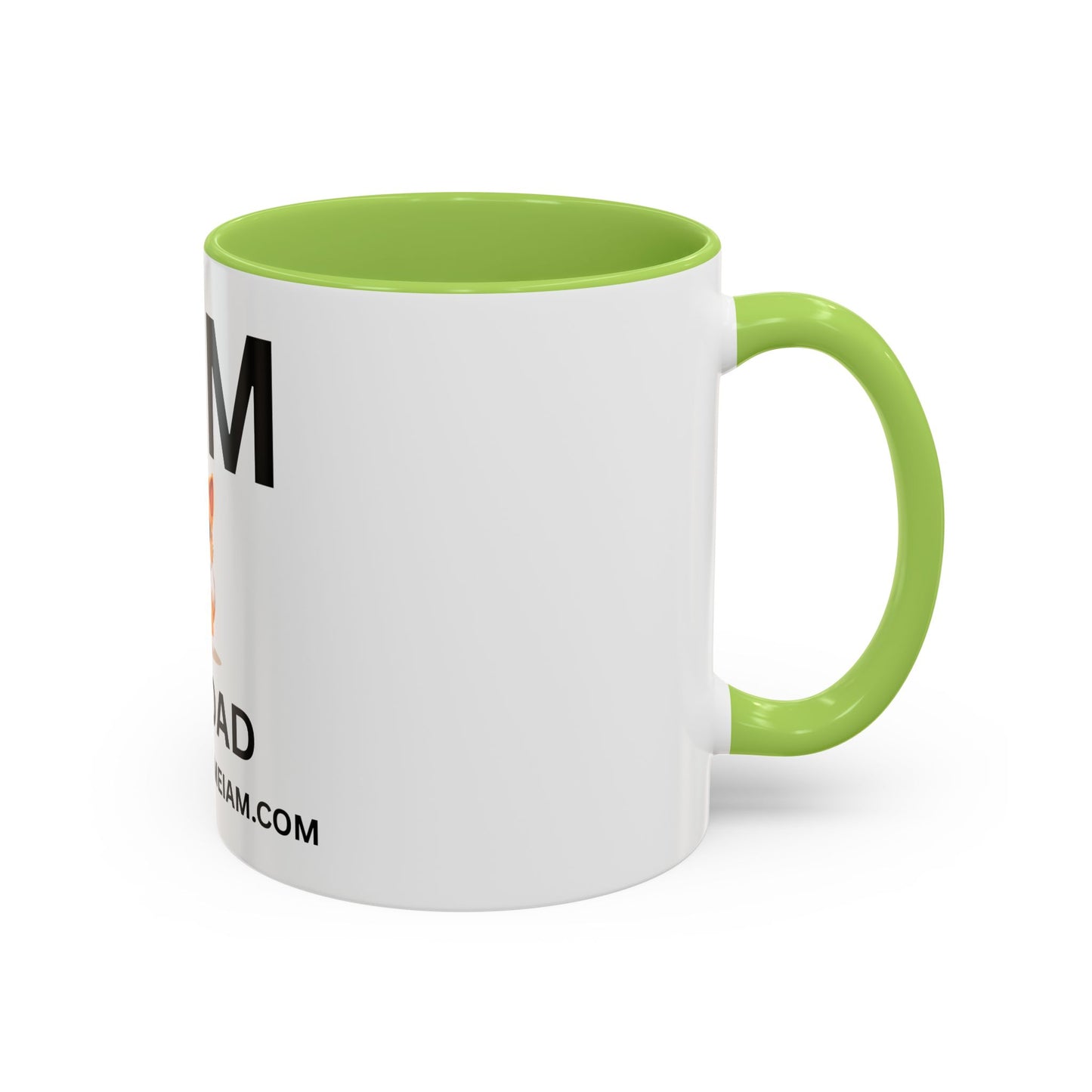 I AM Cat Dad Inspirational Accent Coffee Mug - 11/15oz