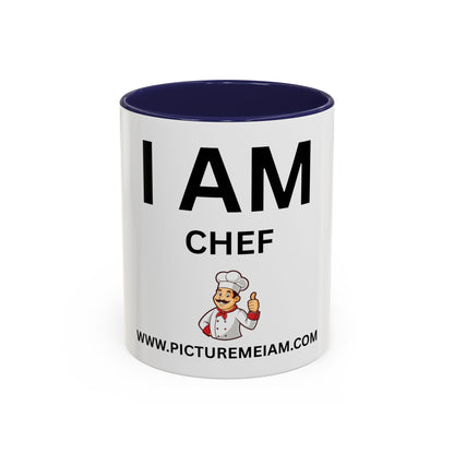 I AM Chef Inspirational Accent Coffee Mug - 11/15oz