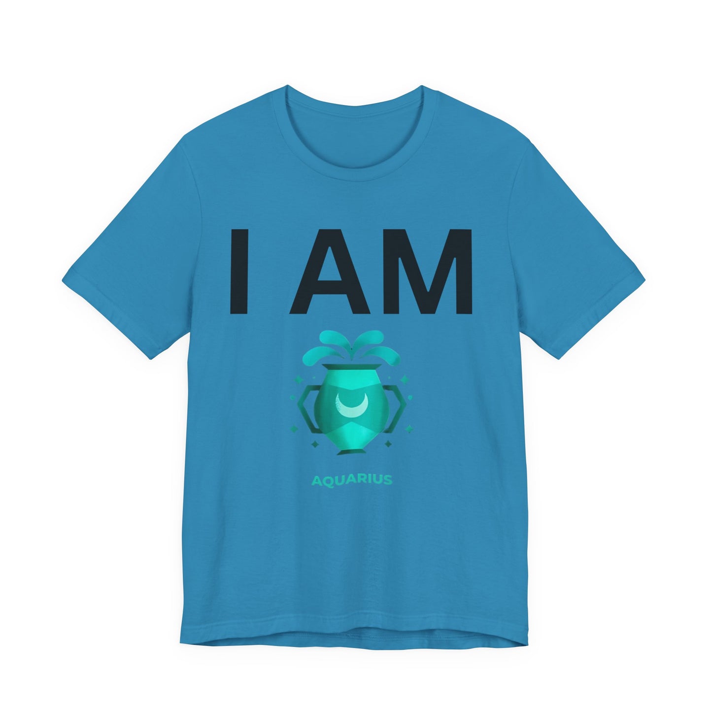 I AM Aquarius Unisex Short Sleeve Tee
