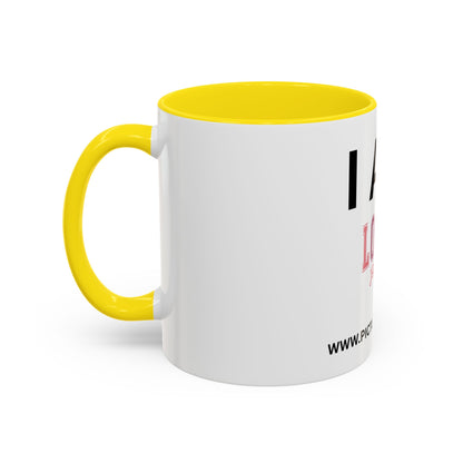 I AM Loved Inspirational Accent Coffee Mug - 11/15oz