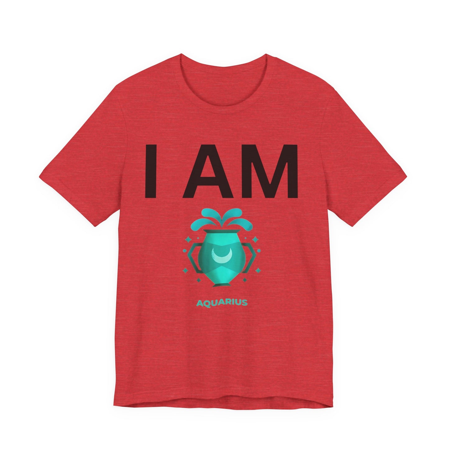 I AM Aquarius Unisex Short Sleeve Tee