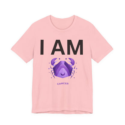 I AM Cancer Unisex Short Sleeve Tee