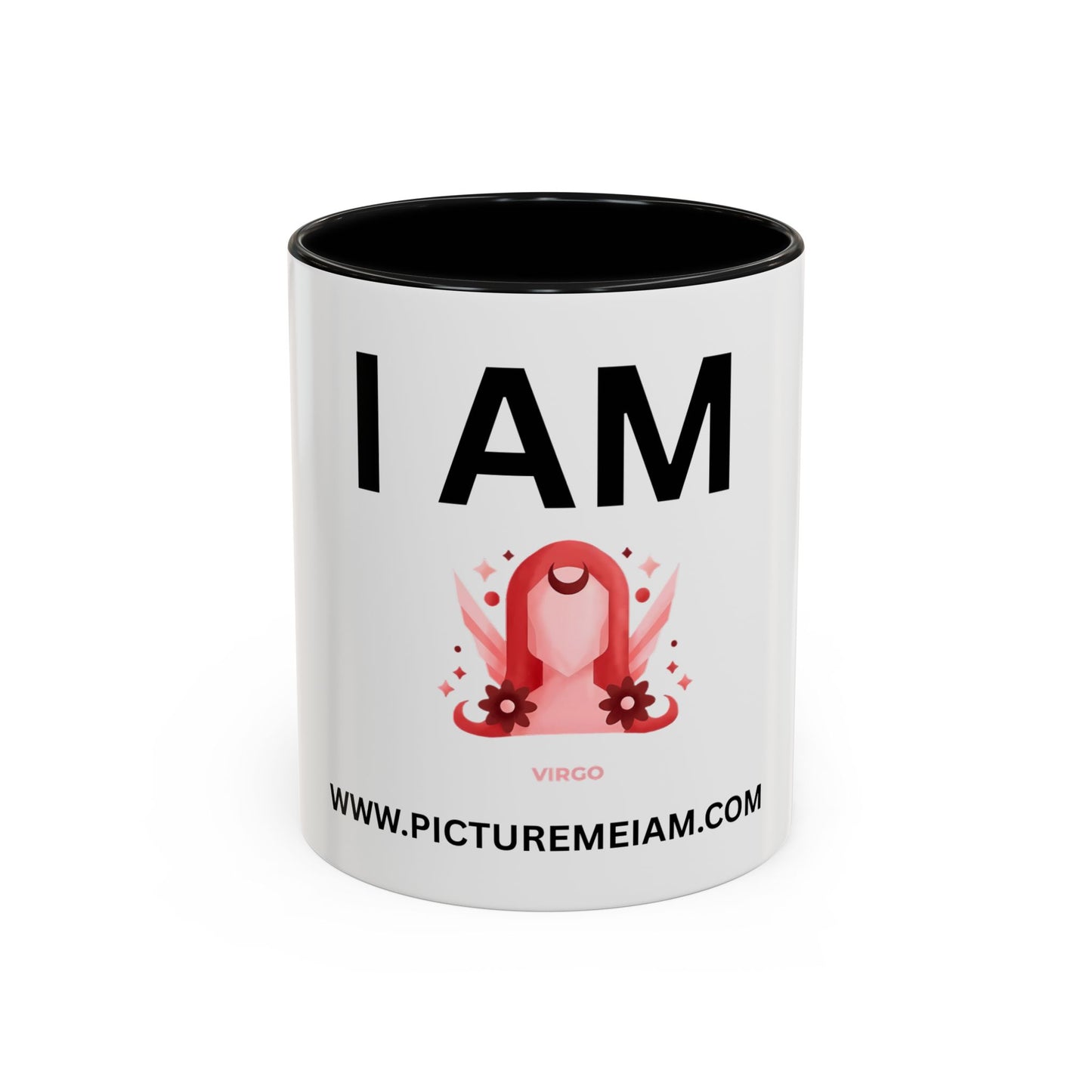 I AM Virgo Inspirational Accent Coffee Mug - 11/15oz