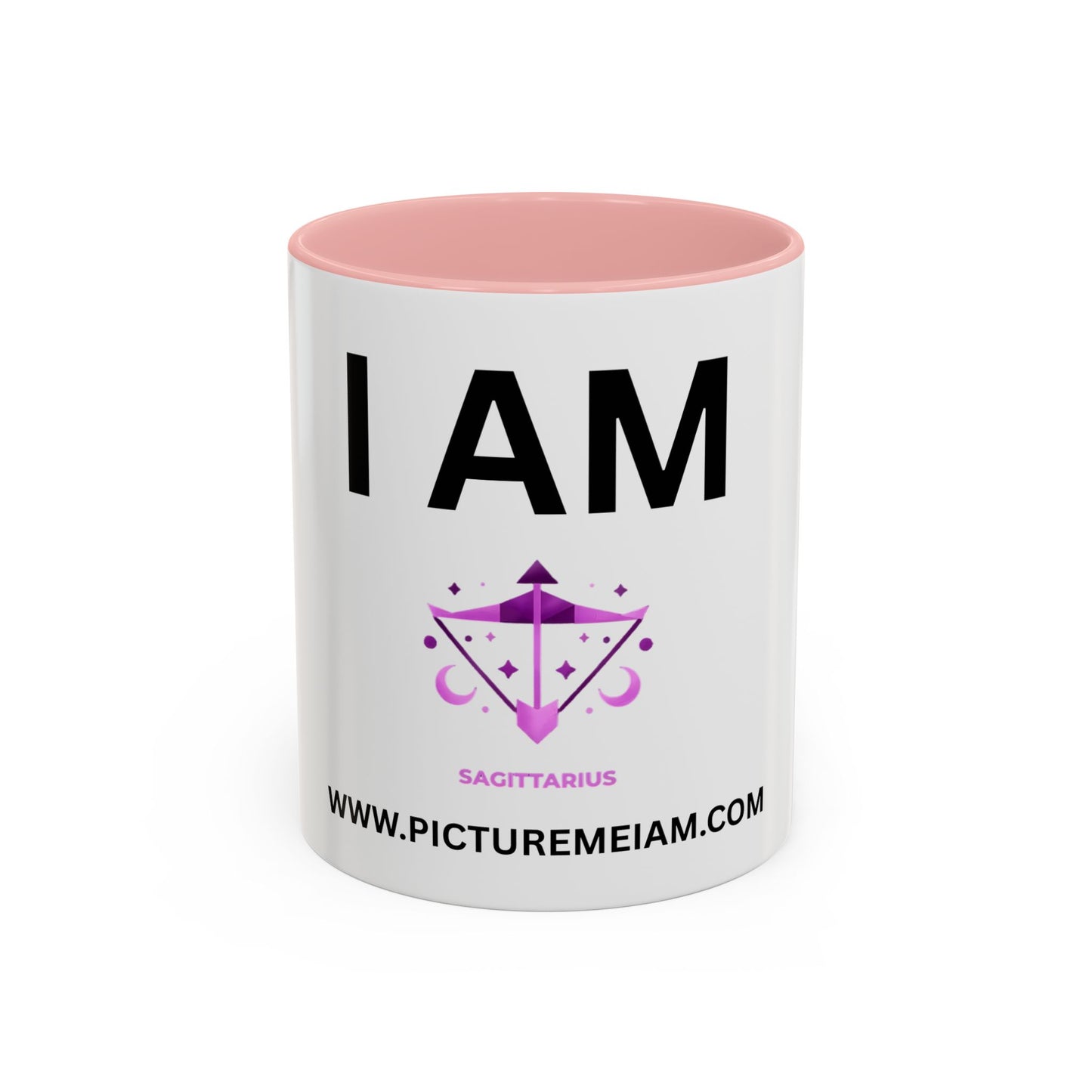 I AM Sagittarius Inspirational Accent Coffee Mug - 11/15oz