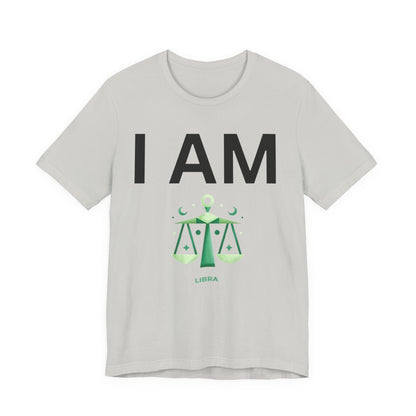 I AM Libra Unisex Short Sleeve Tee