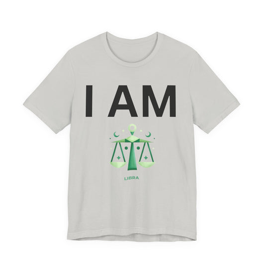 I AM Libra Unisex Short Sleeve Tee