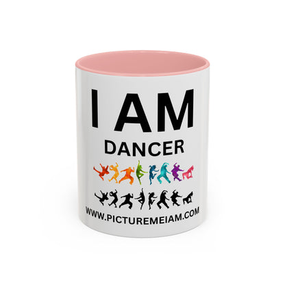 I AM Dancer Inspirational Accent Coffee Mug - 11/15oz