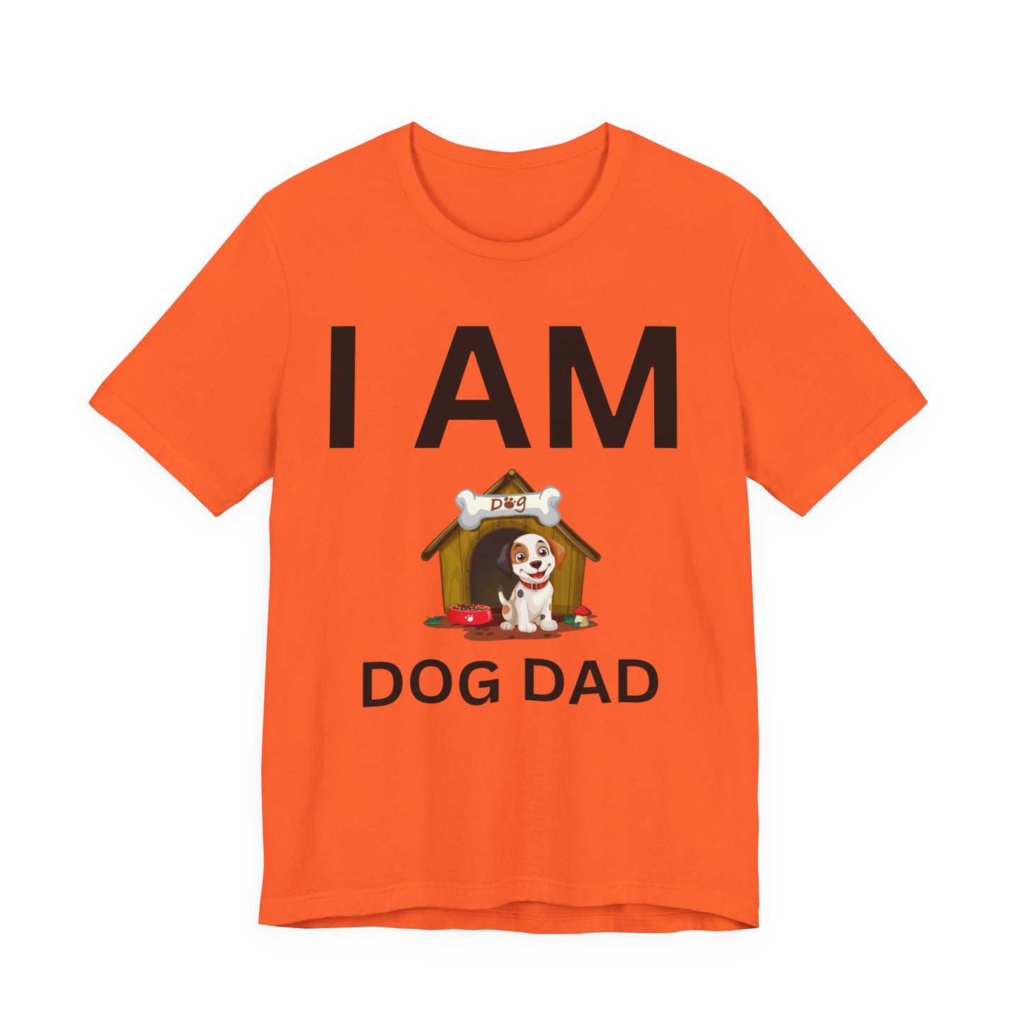I AM Dog Dad Short Sleeve Tee