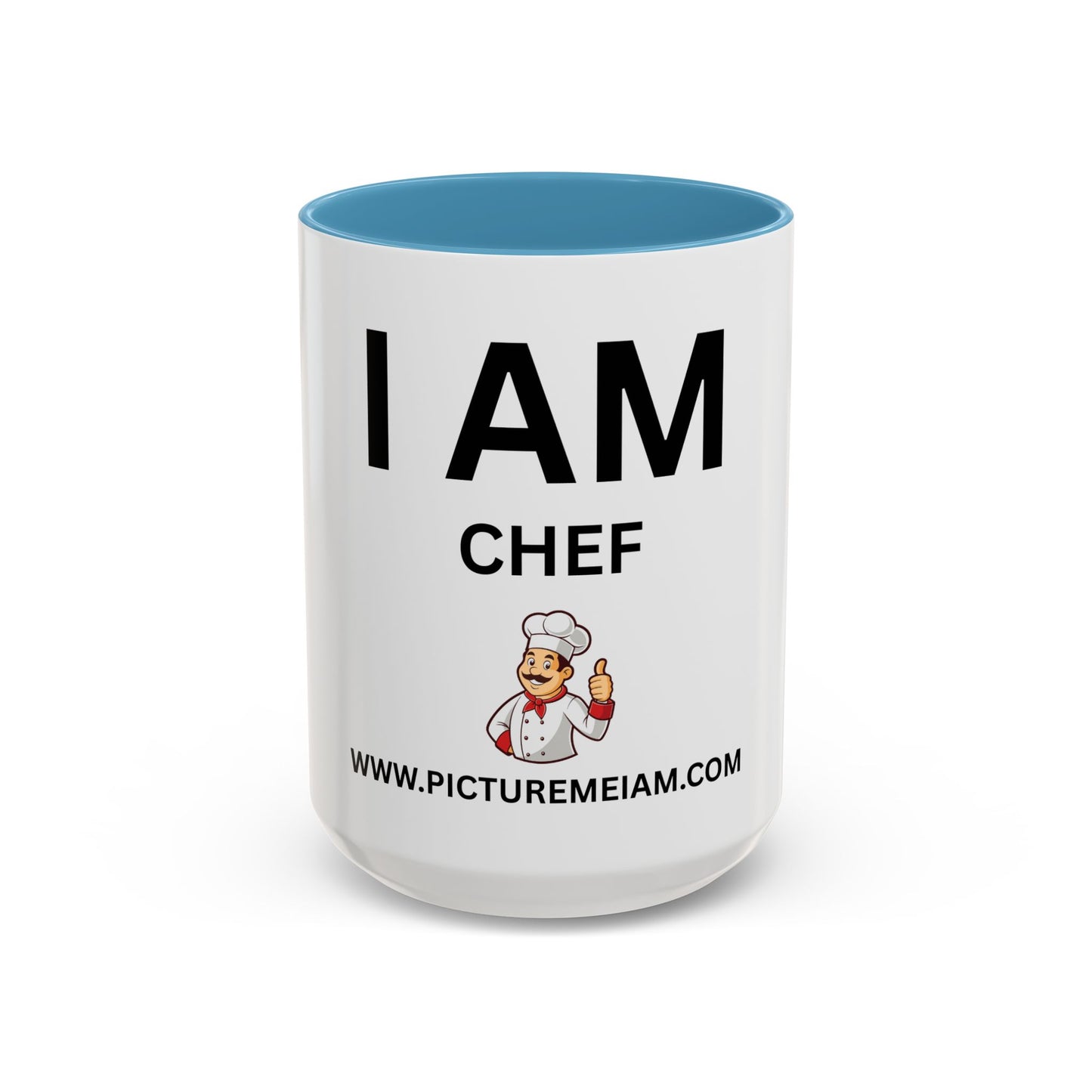 I AM Chef Inspirational Accent Coffee Mug - 11/15oz