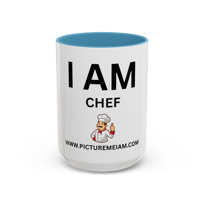 I AM Chef Inspirational Accent Coffee Mug - 11/15oz