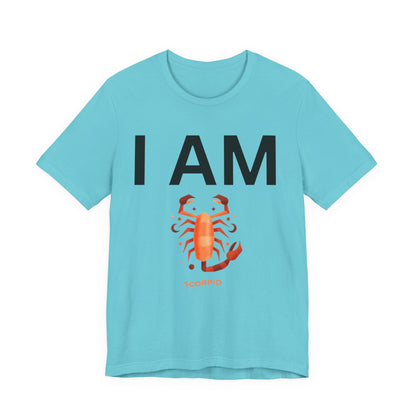 I AM Scorpio Unisex Short Sleeve Tee