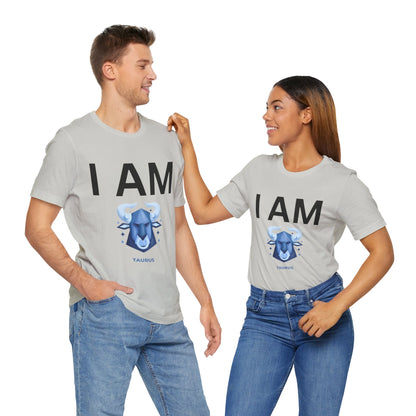 I AM Taurus Unisex Short Sleeve Tee