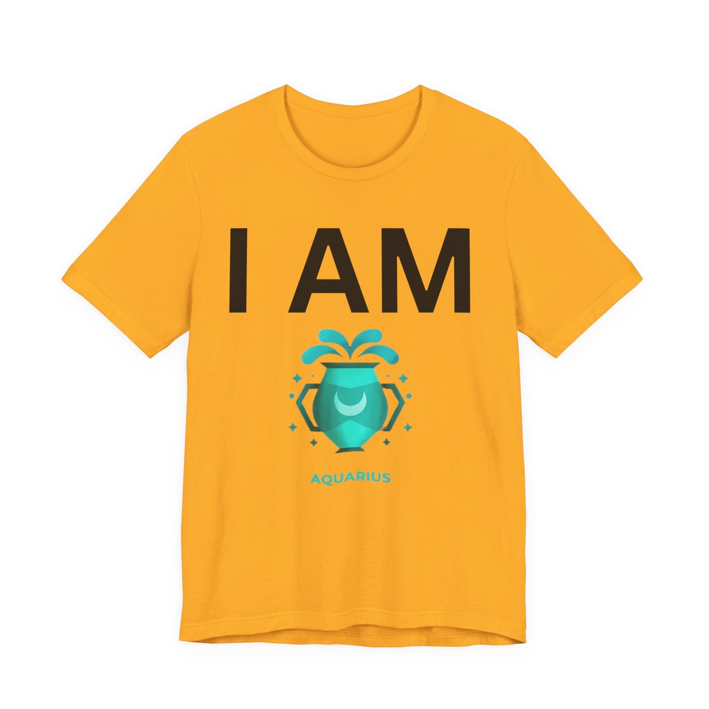 I AM Aquarius Unisex Short Sleeve Tee