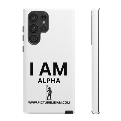 I AM Alpha Women Tough Cases