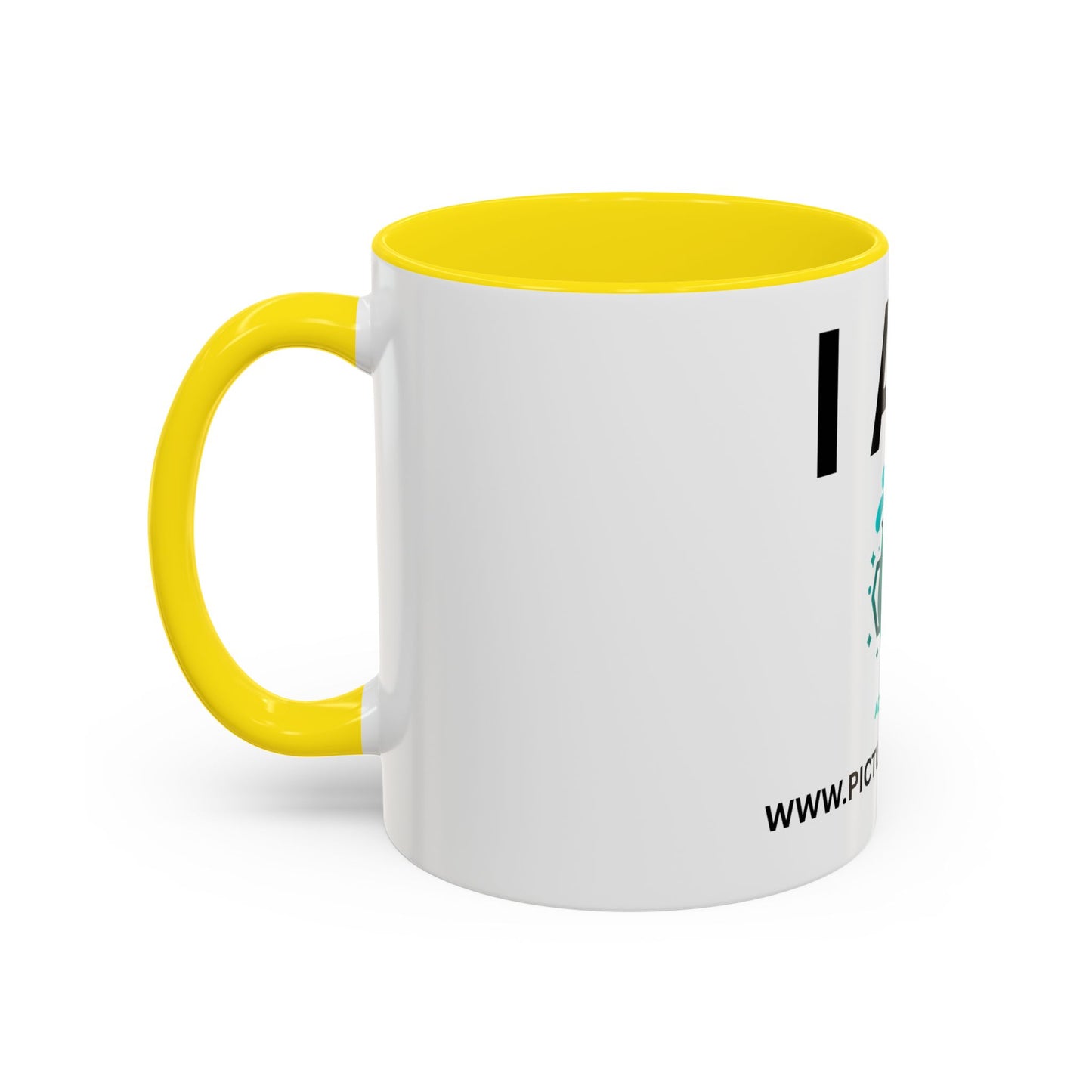 I AM Aquarius Inspirational Accent Coffee Mug - 11/15oz