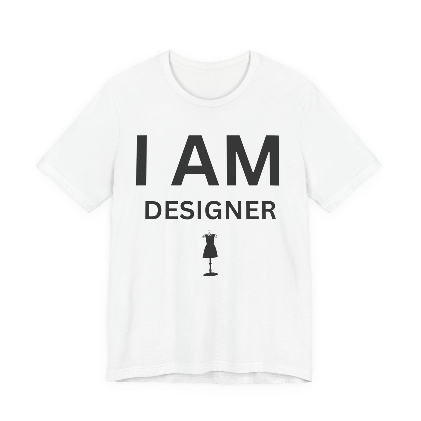 I AM Designer Unisex Short Sleeve Tee