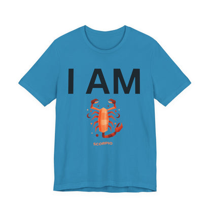 I AM Scorpio Unisex Short Sleeve Tee