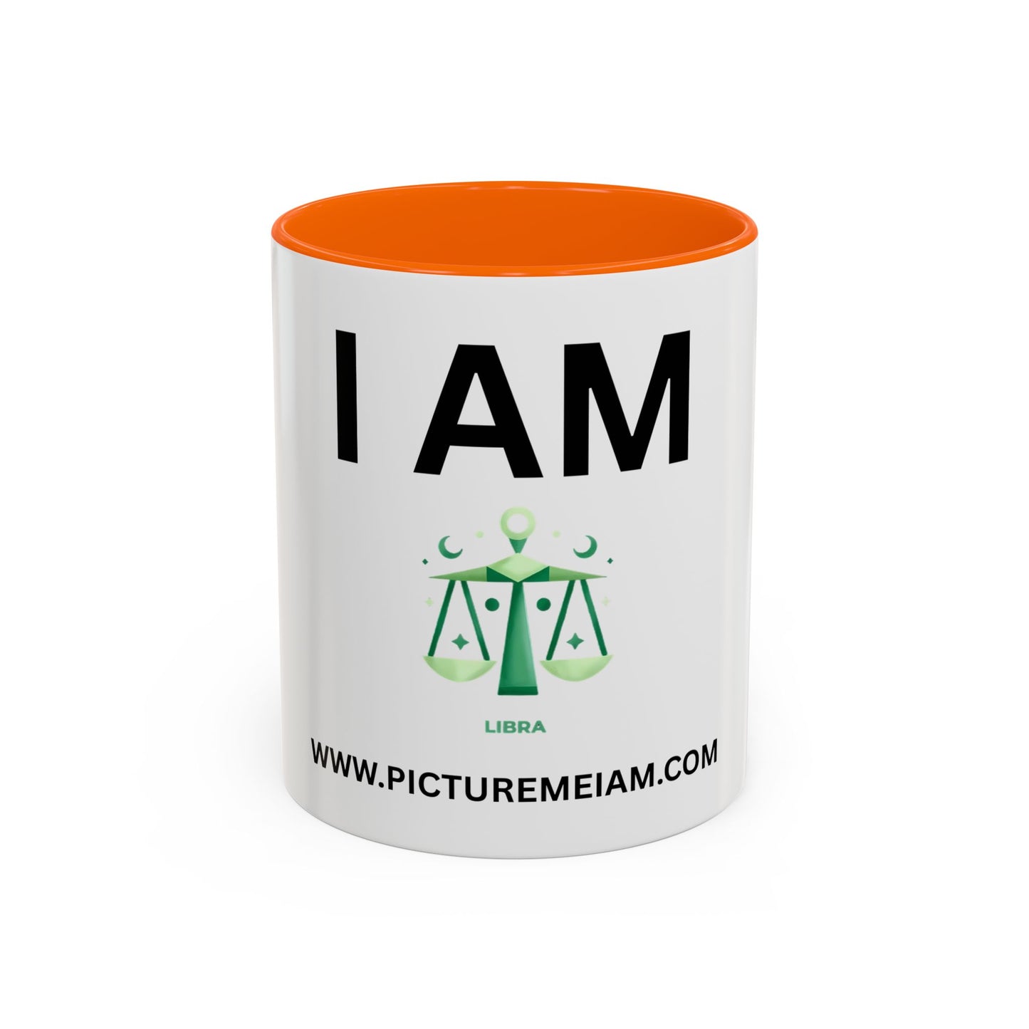 I AM Libra Inspirational Accent Coffee Mug - 11/15oz