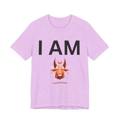 I AM Capricorn Unisex Short Sleeve Tee
