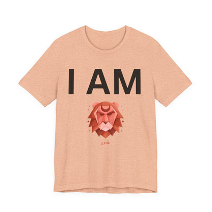 I AM Leo Unisex Short Sleeve Tee
