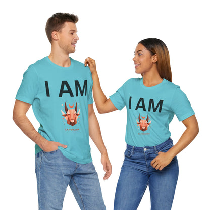 I AM Capricorn Unisex Short Sleeve Tee