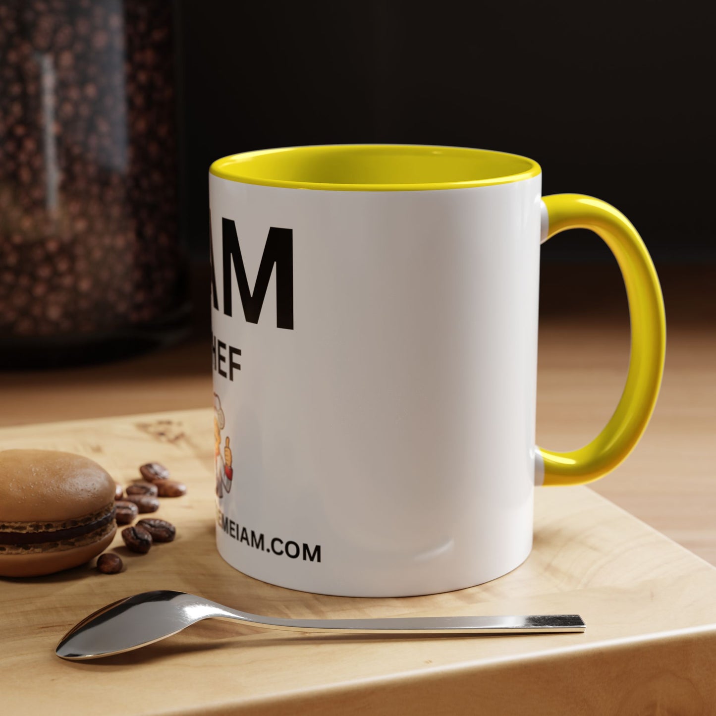 I AM Chef Inspirational Accent Coffee Mug - 11/15oz