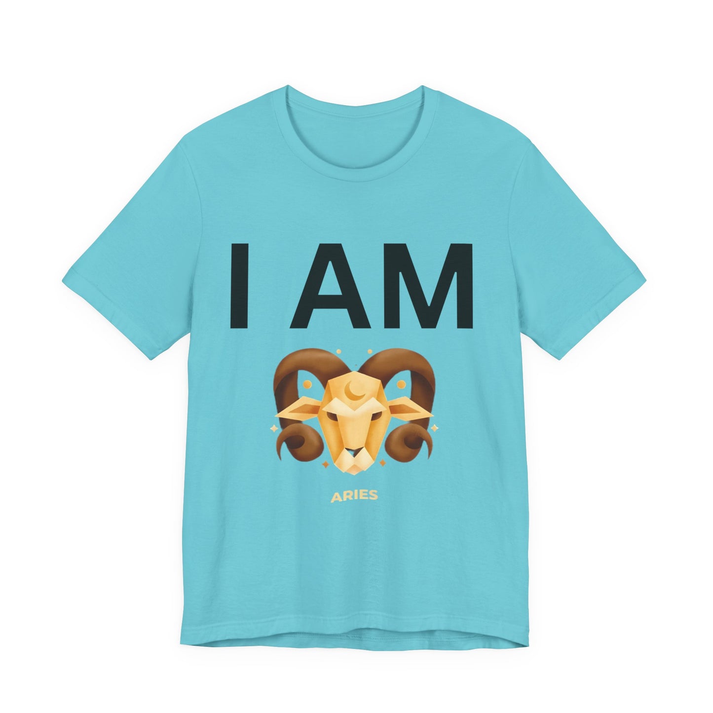 I AM Aries Unisex Short Sleeve Tee