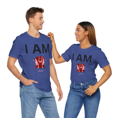 I AM Gemini Unisex Short Sleeve Tee