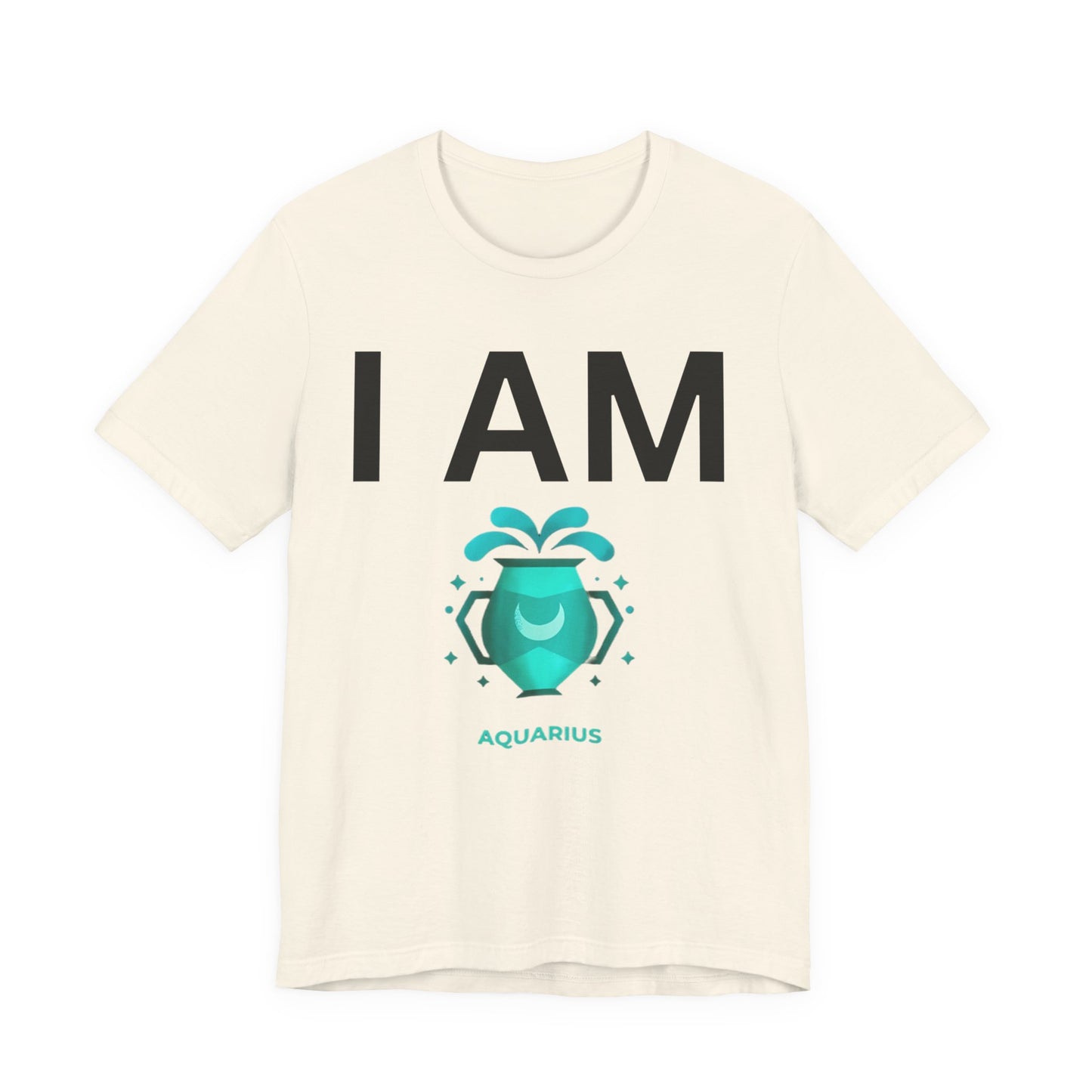 I AM Aquarius Unisex Short Sleeve Tee