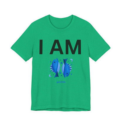I AM Pisces Unisex Short Sleeve Tee