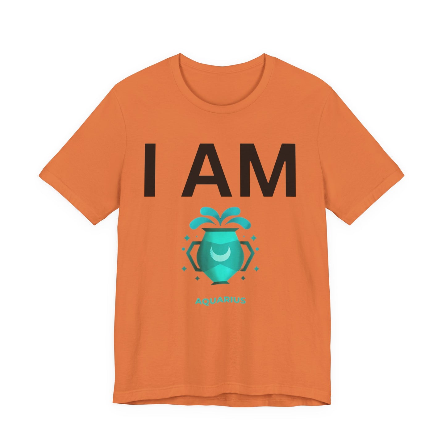 I AM Aquarius Unisex Short Sleeve Tee